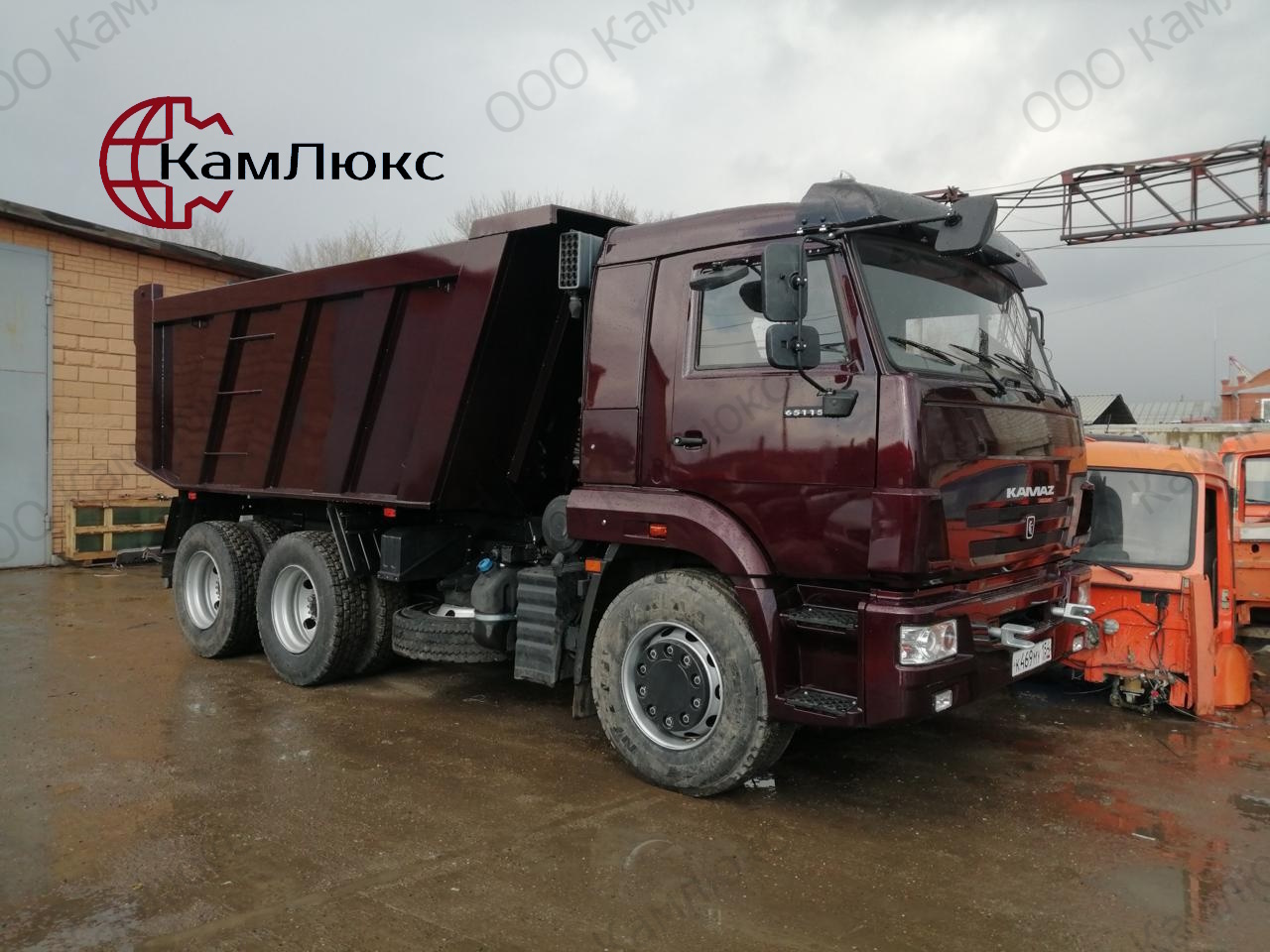 Самосвал камаз 6520 